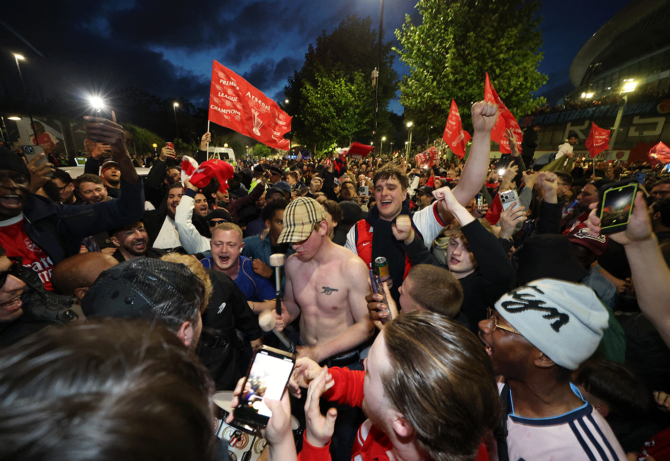 Arsenal fans